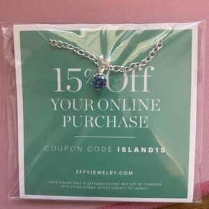 Effy Blue Pendant Necklace